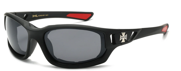 Foam Padded Motorcycle & Bikers Sunglasses
