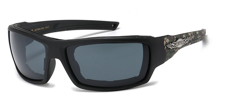 Foam Padded Motorcycle & Bikers Sunglasses