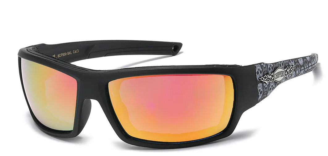 Foam Padded Motorcycle & Bikers Sunglasses