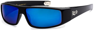 Dark  Blue reflective  mirror lens