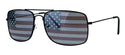 Square Aviators with US Flag