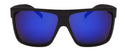 Dark  reflective colored mirror  lens