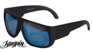" KINGPIN" Super Dark / Blue Lens