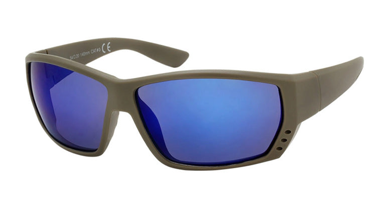 Dark Reflective Blue Lens Sports