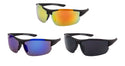 MEN'S SEMI-RIMLESS SPORT SOFT FINISH SUNGLASSES