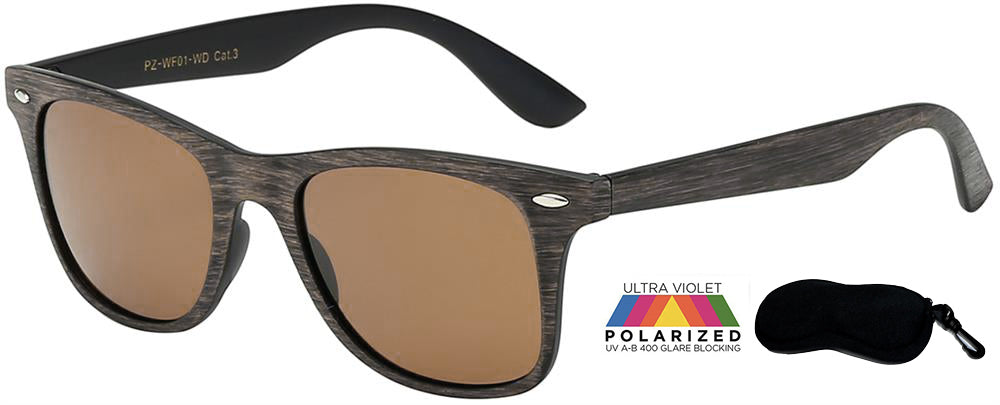 Polarized Locs  wood finish