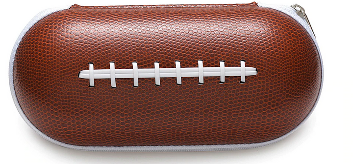 Football Zipper Clam Shell Case