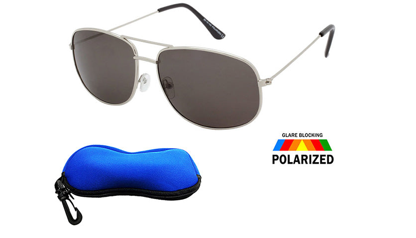 Polarized Round  Aviator Sunglasses
