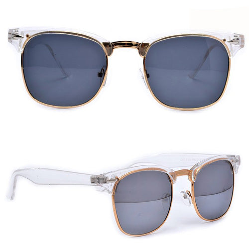 Classic PIMP Clear Frame Sunglasses