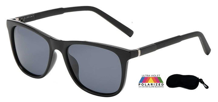 Polarized Locs Square Sunglasses