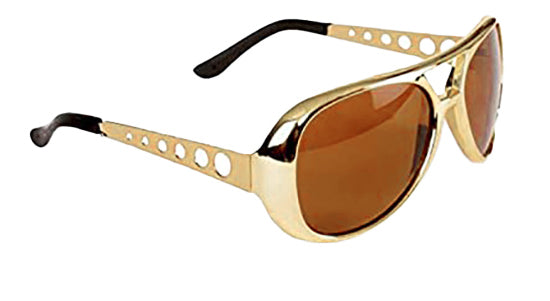 Gold Elvis Sunglasses