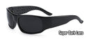 Super dark sunglasses ( Polished Black )