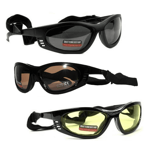 Foam top padded sunglasses